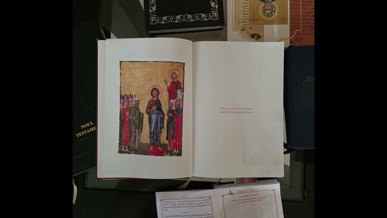 Psaltirea lui David  - Catisma 1, traducere noua dupa Manastirea Vatoped, 2025