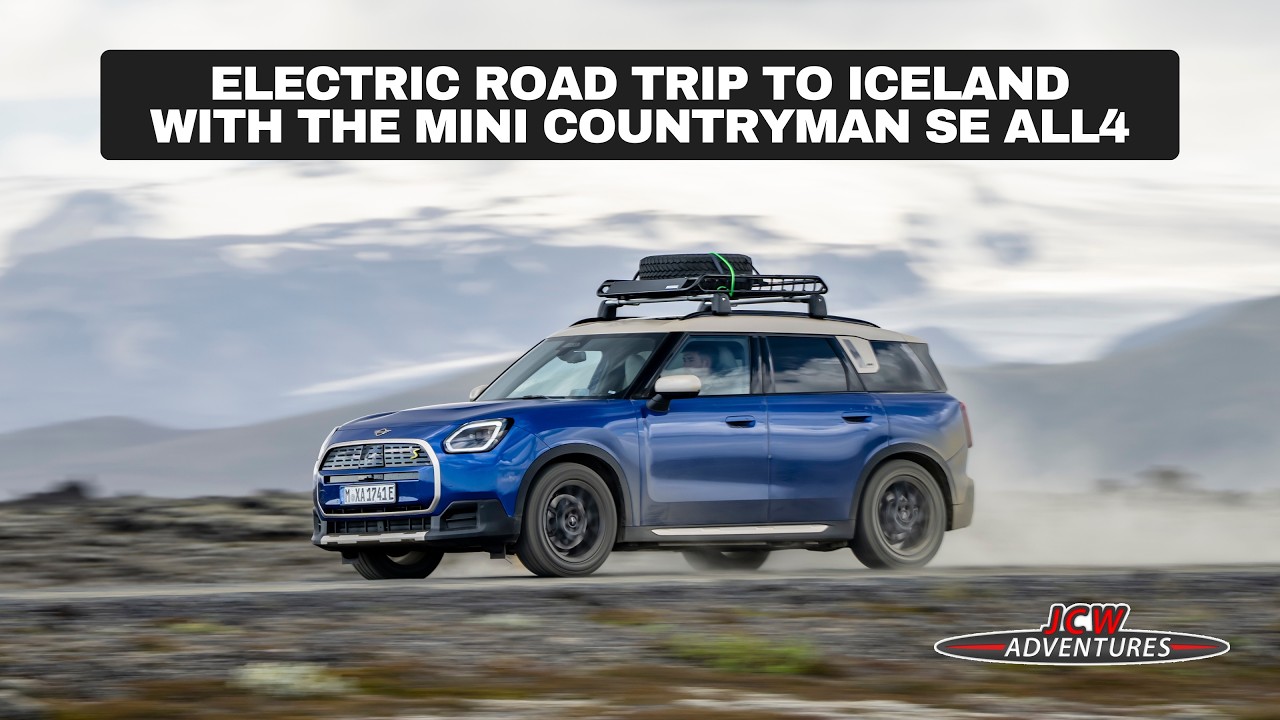 Electric road trip to Iceland with the MINI Countryman SE ALL4