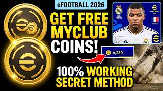 How to get FREE MyClub Coins in eFootball 2026! ⚽️ (Secret Method) screenshot 2