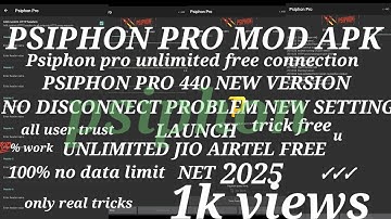 Unlimited Free Internet with Psiphon Pro MOD!