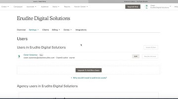 How to add another user to your Mailchimp account