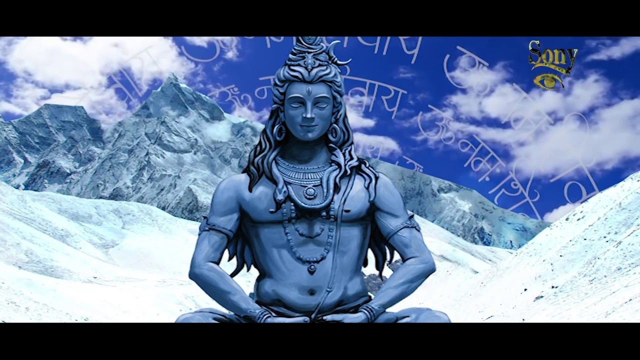 Shiv ji graphics background musical video.Free stock footage for you.Free Stock Video.