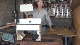 COMO HACER UNA MESA PARA FRESADORA - ROUTER TABLE - PARTE 2 / Juan Carlos Aquila