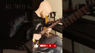Spacey Sweep Picking Arpeggios Lick and Melodic Solo. (From a music video, not live).