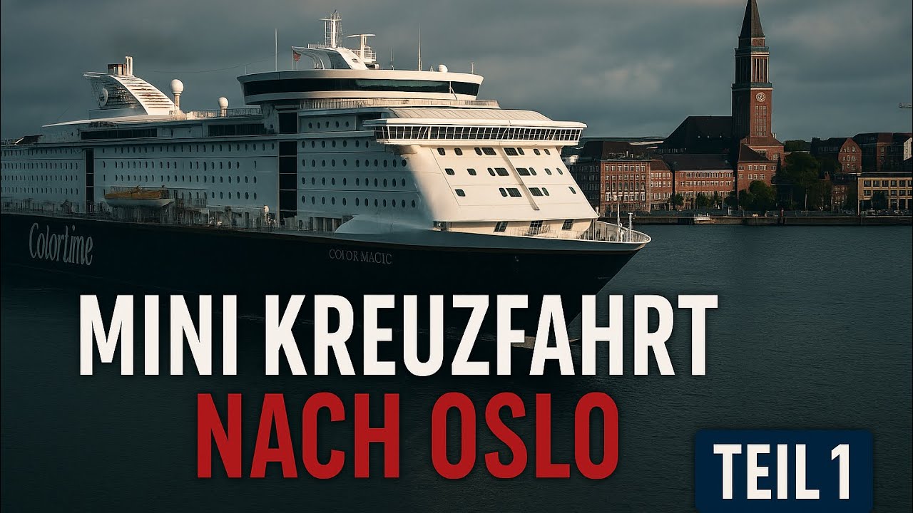 🇳🇴 Mini - KREUZFAHRT Kiel - Oslo 🇳🇴 TEIL 1 Anreise & Einschiffung auf Color Line | die PÜFFCHENS