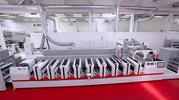 BOBST M6 Inline Flexo Combination Press - The UV Digital Flexo press for food packaging