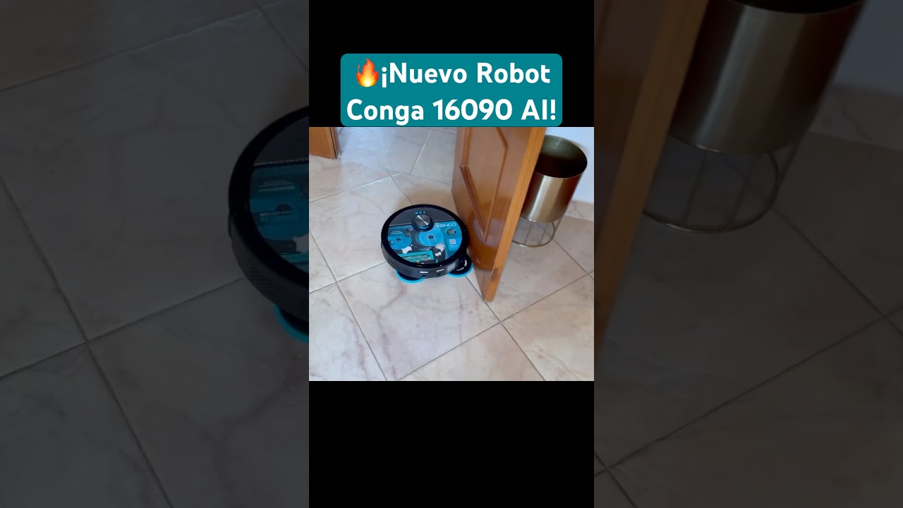 🤖 Presentación Conga 16090 AI SpinArm Home&Wash ✅ ¡El Robot Aspirador MÁS COMPLETO!