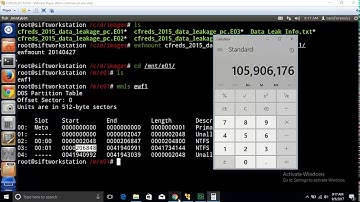 SANS SIFT - Mounting a Partition in an E01 Image