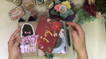 PLANNERS, JOURNALS & TNS | Travelers Notebook |  Flip through The Foxy Fix Sugar Cookie No3