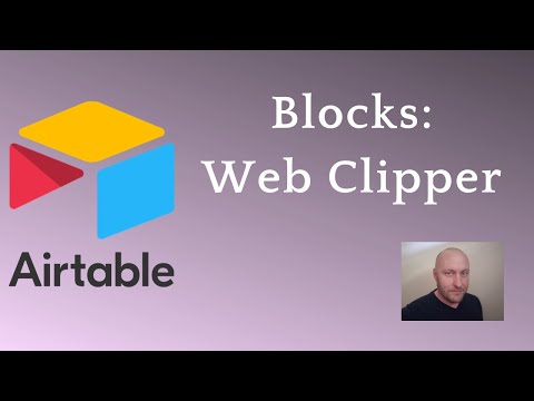 Airtable's Web Clipper Block