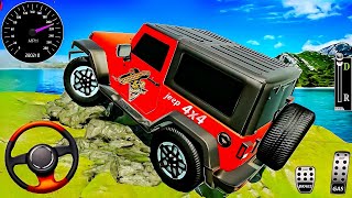 Offroad Jeep Driving Simulator - 4x4 SUV Jungle Safari Prado Drive 3D : Android Gameplay #2 screenshot 5