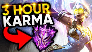 THIS is how you CLIMB to MASTERS in 3 HOURS... with ONLY KARMA DAWNBRINGER How To Get Master In 2 Weeks By Using Karma Tft Best Comb