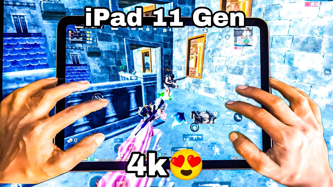 iPad 11 A16 HANDCAM PUBG in 2025 🔥/ Smooth+Extreme Livik Gameplay 😍 ...
