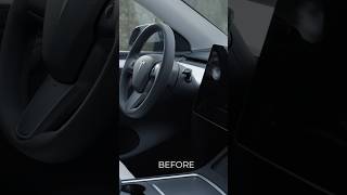 The biggest problem with Tesla Model Y/3 white interior &amp; how to fix it. #tesla #teslaaccessories