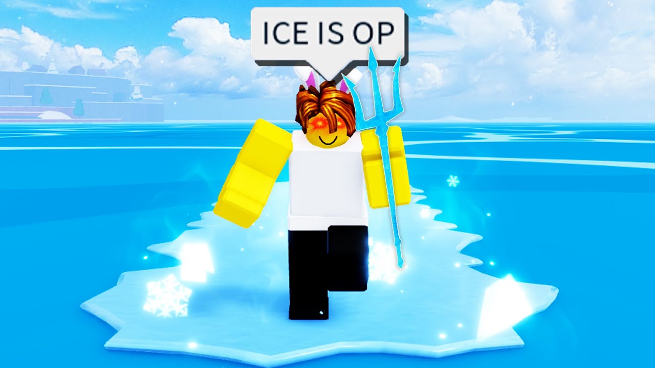 LEVEL 1 NOOB got ICE FRUIT and REACHED the SECOND SEA