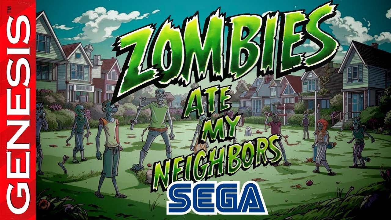 Первый раз в Zombies Ate My Neighbors \ Zombies #2 (SEGA, 1993)