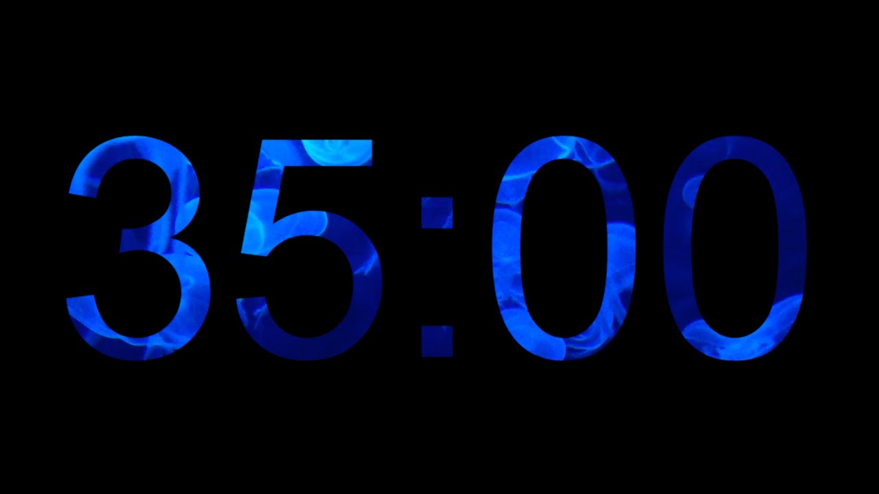 35 MINUTE COUNTDOWN TIMER (DIGITAL) - YouTube