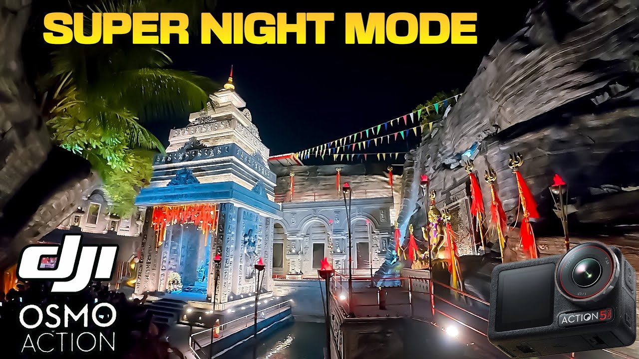 DJI Osmo Action 5 Pro Super Night Mode Test | Amazing Result !!!