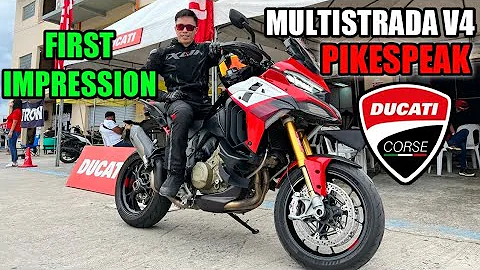 My First Impression Sa Ducati Multistrada V4 PIKESPEAK 2022 | Reed Motovlog