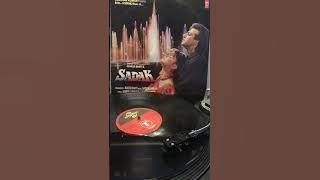 Vinyl Record- Hindi Film: SADAK (1991), Music by Nadeem Shravan