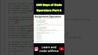 Operators in Python Part 1 🔥  Arithmetic & Assignment Operators Explained  Day 5 of 100 Days of Code