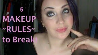 5 Makeup "Rules" to Break | Jade Madden