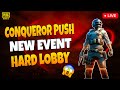 CONQUEROR PUSH NEW UPDATE 4.0 😱PUBG MOBILE LIVE STREAM
