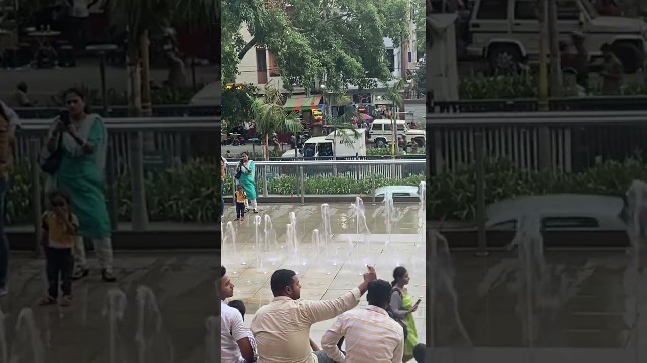 Fountain in Patna City Center Mall. 