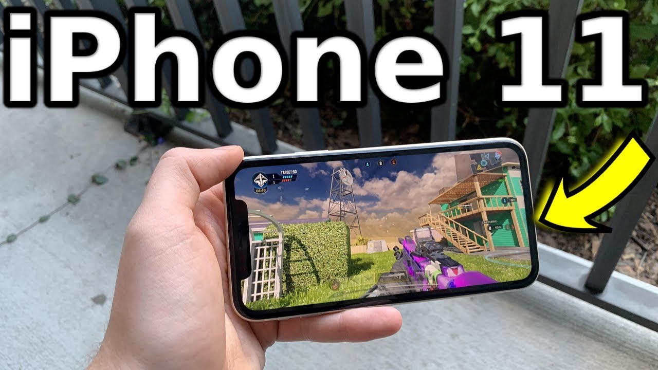 Call of Duty Mobile on iPhone 11 | Call of Duty Mobile Gameplay on iPhone  11 (iOS 13) - 
