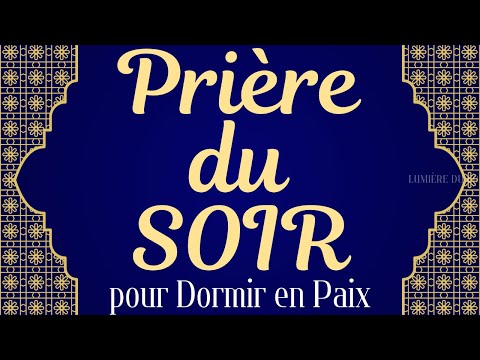 Prière du soir