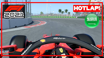 F1 2021 Jeddah Hotlap + Setup Guide!