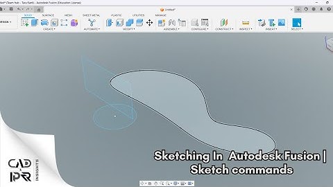 Sketching in Autodesk Fusion #technology #ytshorts #yt @Autodesk @YouTube