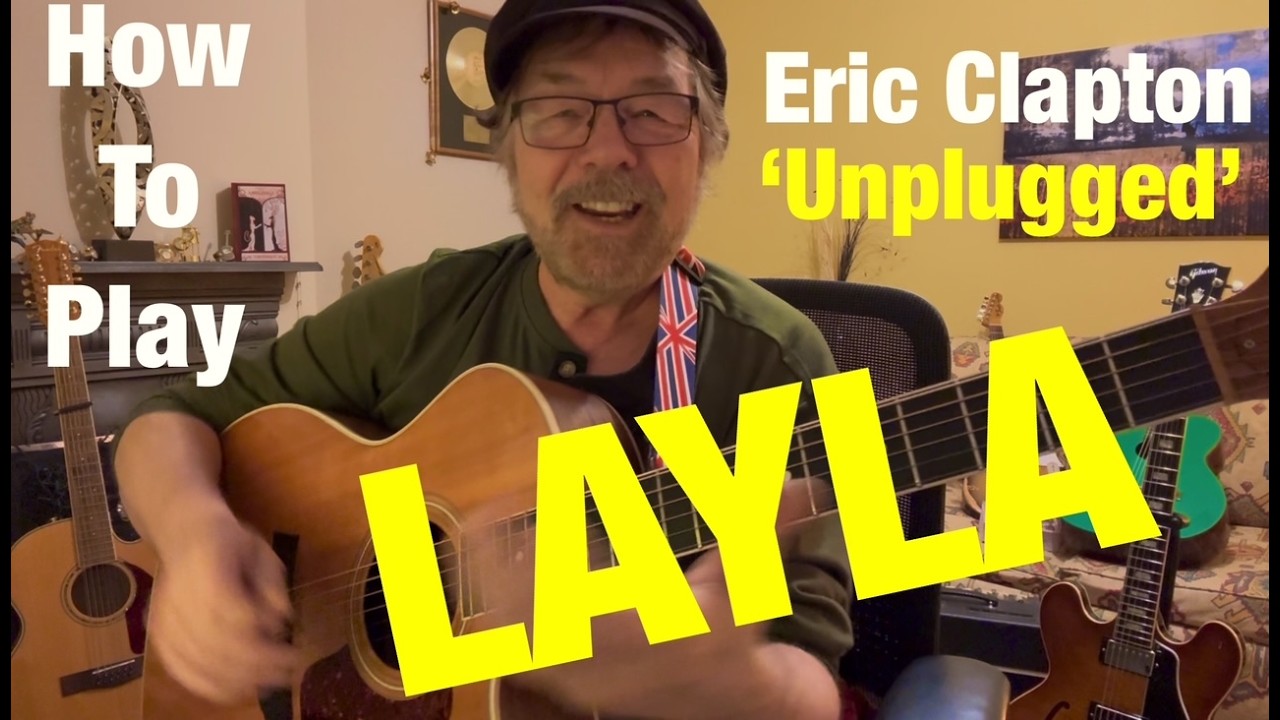 How To Play LAYLA - Unplugged - Eric Clapton (Plus Free Charts!)