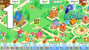 Idle Tree City Gameplay Walkthrough #1 (Android, IOS)