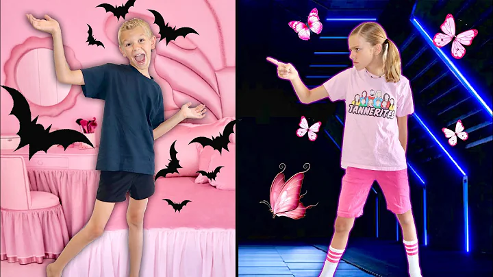 PinK VS BlacK Challenge Shopping At Dollar Store I...