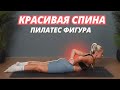 7 МИН пилатес тренировка для КРАСИВОЙ И ЗДОРОВОЙ СПИНЫ // Быстрые упражнения дома без оборудования
