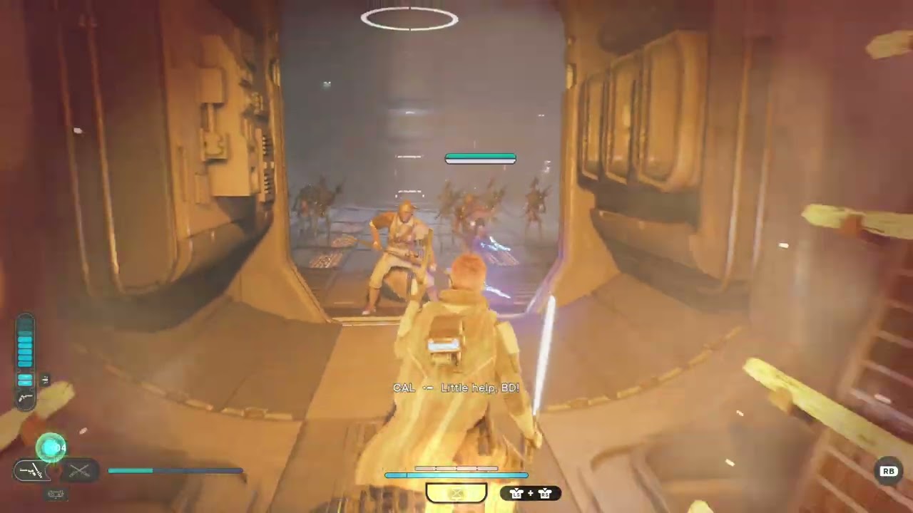 Lucky me...Jedi Survivor...with 1 hp then reck house.