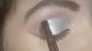 Glitter Eyeshadow Tutorialsilverglitterby .Mbeautyparlour786