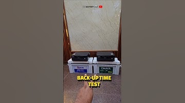 The 400 WATTS BACKUP Test That Will SHOCK You Microtek 135ah vs Okaya 140ah #shorts