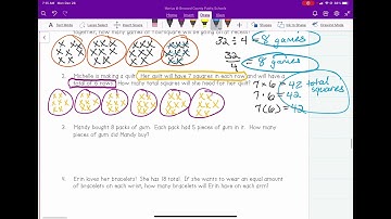 Grade 3 Multiplication and Division 2