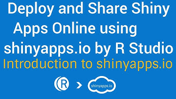 R Shiny Apps Tutorial | Deploy and share shiny apps online | Intro to shinyapps.io