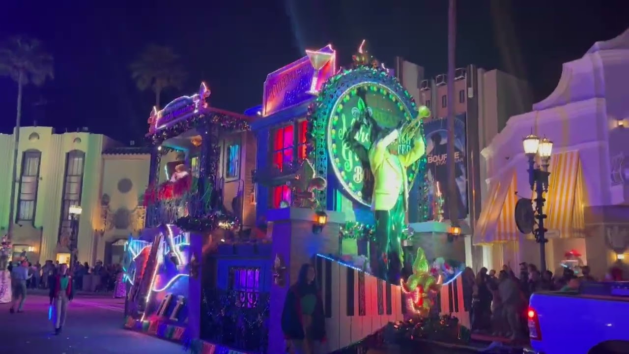 Universal Florida Mardi Gras Parade Part Two