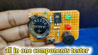 How to make all in one components tester circuit screenshot 5