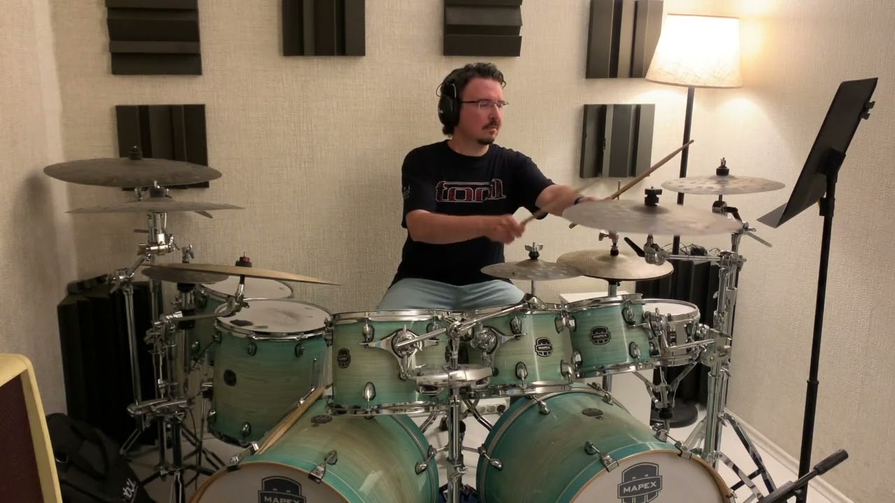 Murat on Drums   I N   F L A M E S - The Jester's Dance