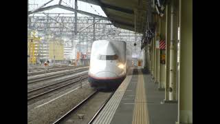 【E4系】上越新幹線 326C Maxとき326号東京行き到着@高崎 2016年4月