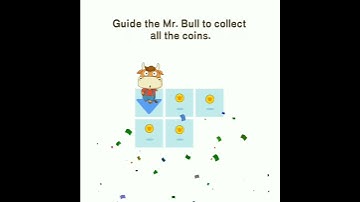 Brain Go 2 Guide Mr. Bull to collect all the coins Level 39-42 #shorts #shortvideo