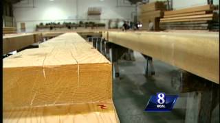 News 8 checks on rebuilding of covered bridge