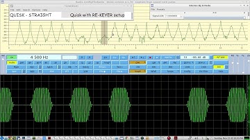 A Morse Code CW Pile-up of Biblical Proportion - use QUISK SDR to sort it all out