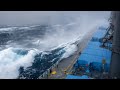 10 Ships Stormy Rough Sea Sailing 🌊 #ship 