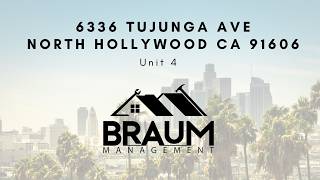 6336 TUJUNGA AVE, Unit 4, NORTH HOLLYWOOD, CA 91606 6336 TUJUNGA AVE, Unit 4, NORTH HOLLYWOOD, CA 91606